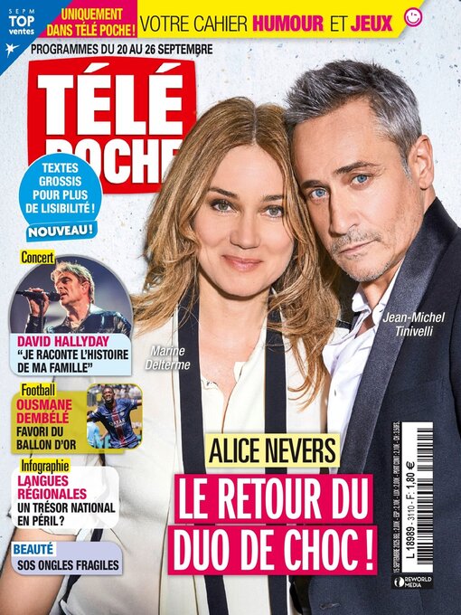 Title details for Télé Poche by Reworld Media Magazines - Available